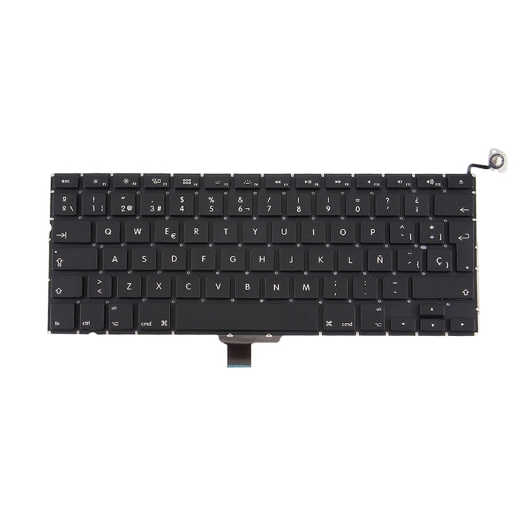 Spanish Keyboard for Macbook Pro 13.3 inch A1278 (2009 - 2012) - Keyboard by buy2fix | Online Shopping UK | buy2fix