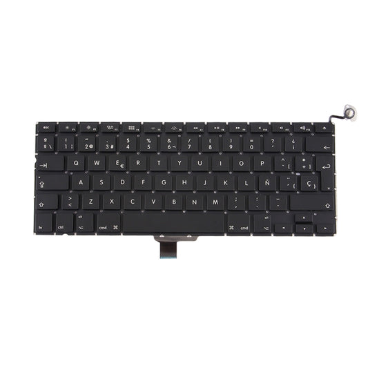 Spanish Keyboard for Macbook Pro 13.3 inch A1278 (2009 - 2012) - Keyboard by buy2fix | Online Shopping UK | buy2fix