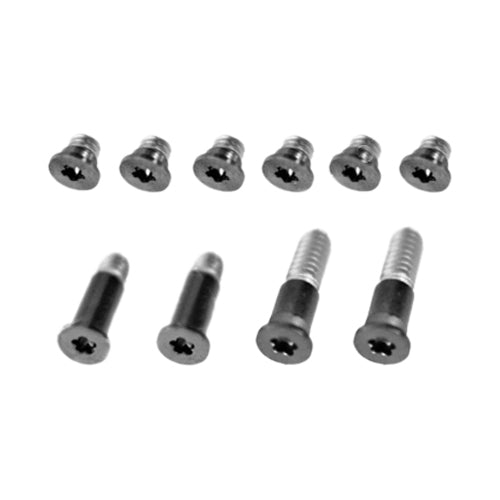 10 in 1 Bottom Cover Screws Set for Macbook Air Retina 13 inch A1932 2018 EMC3184 (Black) - Screws by buy2fix | Online Shopping UK | buy2fix