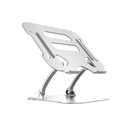 R-JUST Lifting Adjustable Laptop Stand(Silver) - MacBook Holder by R-JUST | Online Shopping UK | buy2fix
