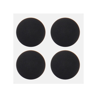 4 PCS for Macbook Pro Retina 13.3 inch & 15.4 inch (2012-Early 2015) A1398 & A1425 & A1502 Bottom Case Rubber Mats(Black) - Rubber Mats by buy2fix | Online Shopping UK | buy2fix