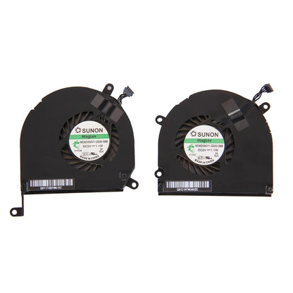 1 Pair for Macbook Pro 15.4 inch (2009 - 2011) A1286 / MB985 / MC721 / MC371 Cooling Fans (Left + Right) - Cooling Fan by buy2fix | Online Shopping UK | buy2fix