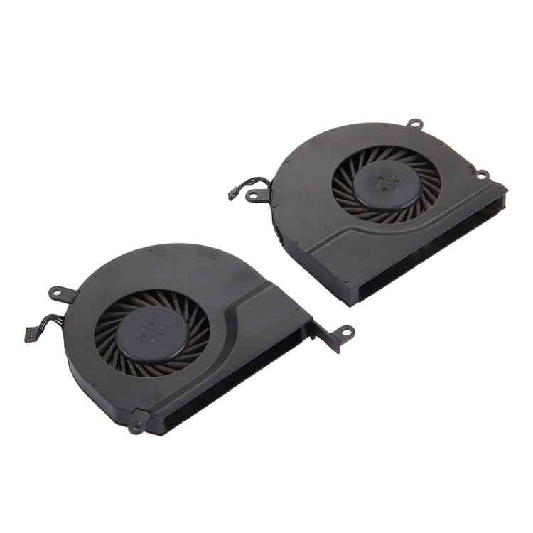 1 Pair for Macbook Pro 15.4 inch (2009 - 2011) A1286 / MB985 / MC721 / MC371 Cooling Fans (Left + Right) - Cooling Fan by buy2fix | Online Shopping UK | buy2fix