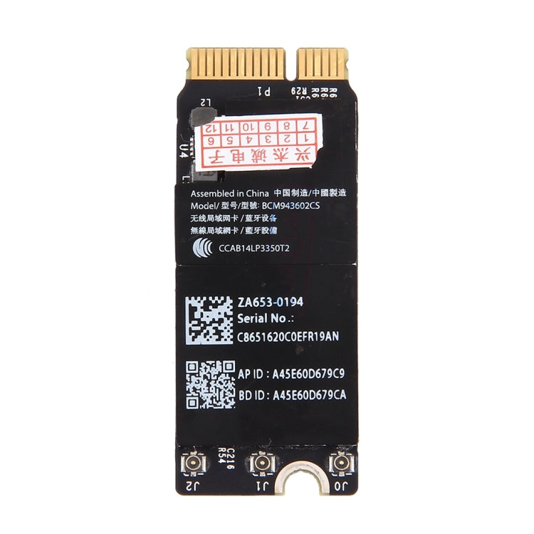 Original Wireless LAN Network Adapter Card for Macbook Pro 13.3 inch & 15.4 inch (2015) / A1398 / A1502 - Network Adapter by buy2fix | Online Shopping UK | buy2fix