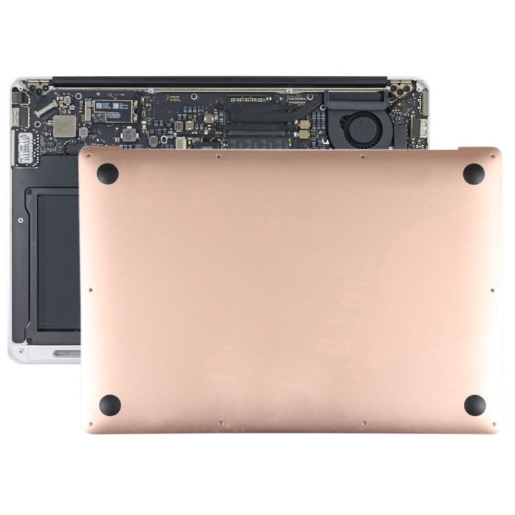 Bottom Cover Case for Macbook Air 13 inch M1 A2337 2020 (Gold) - Bottom Cover by buy2fix | Online Shopping UK | buy2fix