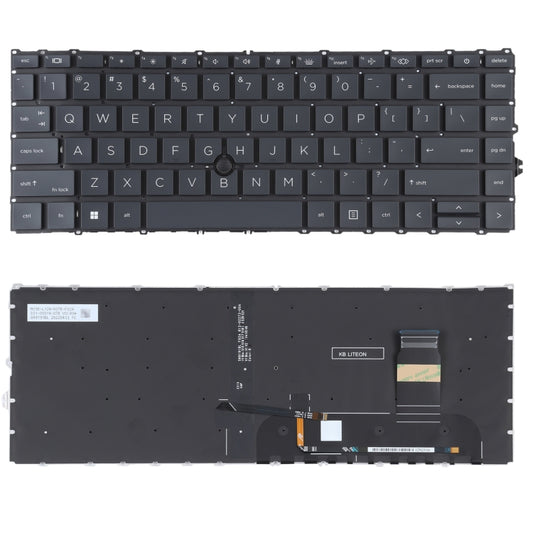 For HP Elitebook 840 G7 G8 845 G7 745 G7 G8 US Version Keyboard with Backlight and Pointing Stick - Replacement Keyboards by buy2fix | Online Shopping UK | buy2fix