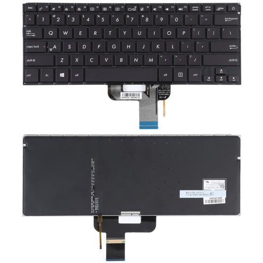 For Asus Zenbook RX410U RX310 UX310 UX310UA US Version Keyboard with Backlight - Replacement Keyboards by buy2fix | Online Shopping UK | buy2fix