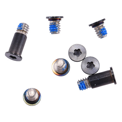 8 in 1 for Macbook 12 inch A1534 Computer Case Bottom Cover Screws (2 Long + 6 Short)(Black) - Screws by buy2fix | Online Shopping UK | buy2fix