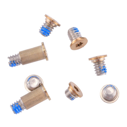 8 in 1 for Macbook 12 inch A1534 Computer Case Bottom Cover Screws (2 Long + 6 Short)(Gold) - Screws by buy2fix | Online Shopping UK | buy2fix