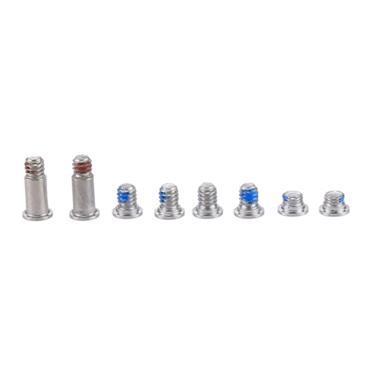 Vis de couvercle inférieur de boîtier d'ordinateur 8 en 1 pour Macbook 12 pouces A1534 (2 longues + 6 courtes) (argent)