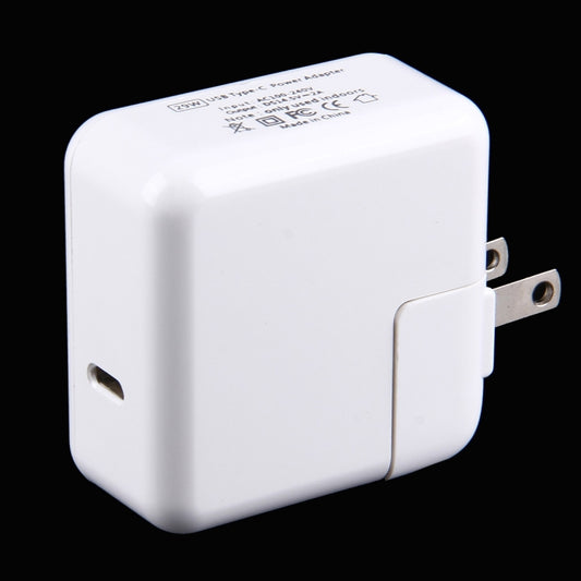 29W USB-C / Type-C 3.1 Port Power Charger Adapter, US Plug(White) - USB Charger by buy2fix | Online Shopping UK | buy2fix