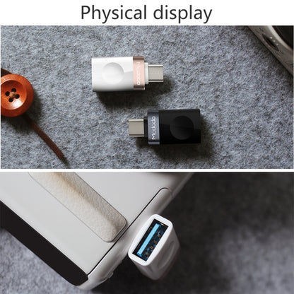 Mcdodo OT-1942 USB-C / Type-C to USB 3.0 AF Data Transmission Charging OTG Adapter(Gold) - OTG Adapter by Mcdodo | Online Shopping UK | buy2fix