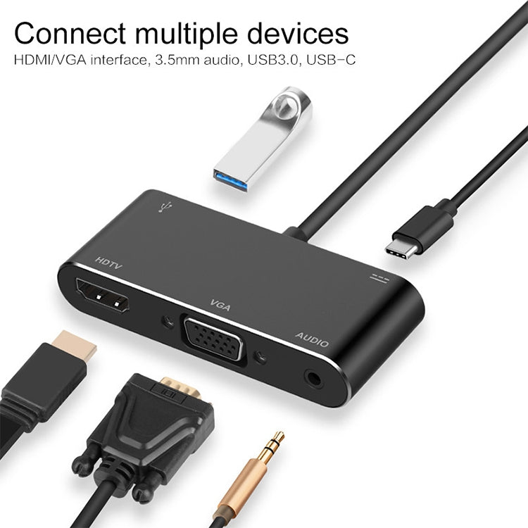 USB-C / Type-C to HDMI /VGA /USB 3.0 /PD Converter by buy2fix