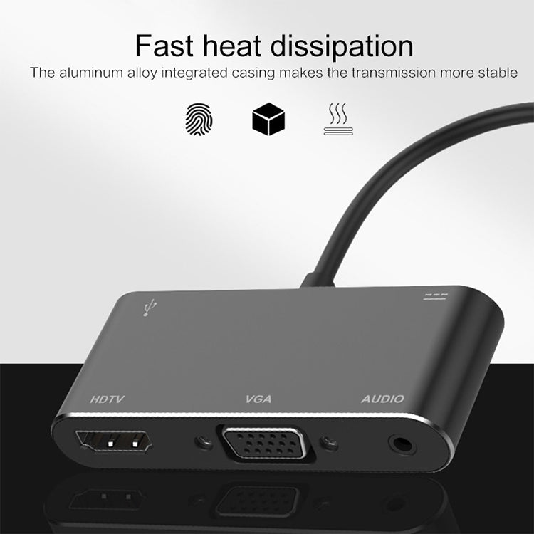 USB-C / Type-C to HDMI /VGA /USB 3.0 /PD Converter by buy2fix