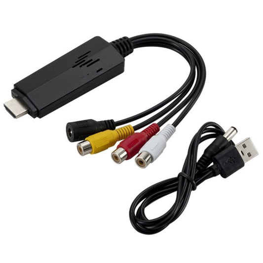 HD Video to 3RCA AV CVBS Converter Adapter by buy2fix