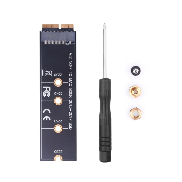 M.2 PCIE NVME SSD to Mac Book Air Pro 2013-2017 SSD Hard Drive Adapter Board For A1465 A1466 A1398 A1502 - Others by buy2fix | Online Shopping UK | buy2fix