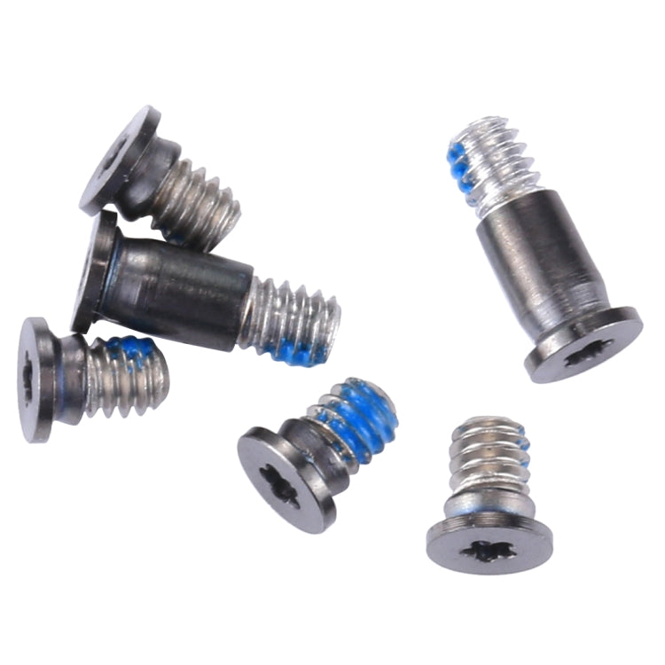 6 in 1 for Macbook Pro 13.3 inch with Touchbar A1706 Computer Case Bottom Cover Screws (2 Long + 4 Short)(Grey) - Screws by buy2fix | Online Shopping UK | buy2fix