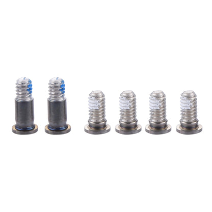 6 in 1 for Macbook Pro 15.4 inch with Touchbar A1707 Computer Case Bottom Cover Screws(Grey) - Screws by buy2fix | Online Shopping UK | buy2fix