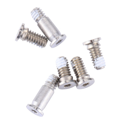 6 in 1 for Macbook Pro 15.4 inch with Touchbar A1707 Computer Case Bottom Cover Screws(Silver) - Screws by buy2fix | Online Shopping UK | buy2fix
