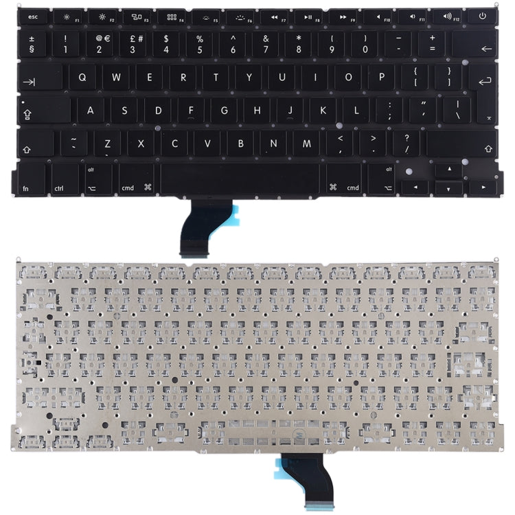 UK Version Keyboard for MacBook Pro 13 inch A1502 - Keyboard by buy2fix | Online Shopping UK | buy2fix