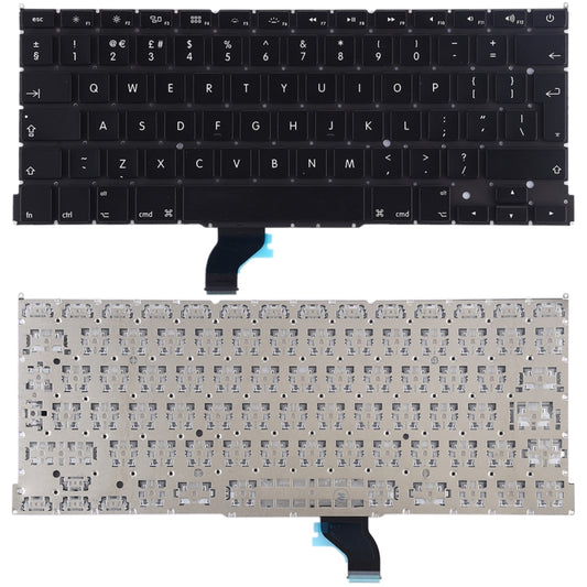 UK Version Keyboard for MacBook Pro 13 inch A1502 - Keyboard by buy2fix | Online Shopping UK | buy2fix