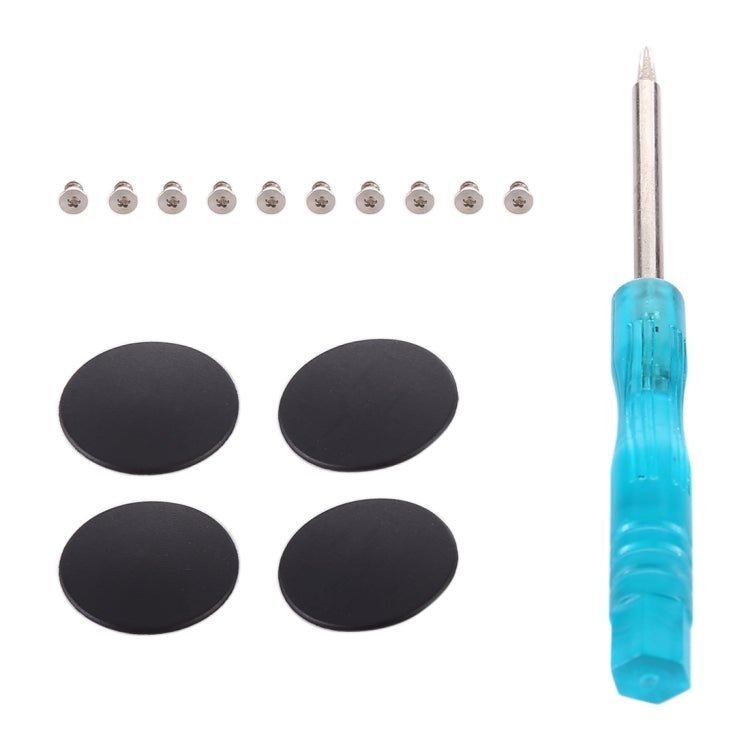 3 in 1/Set Bottom Rubber Cooling Mat + Screws + Screwdriver for Macbook Pro Retina A1398 A1502 A1425 - Rubber Mats by buy2fix | Online Shopping UK | buy2fix