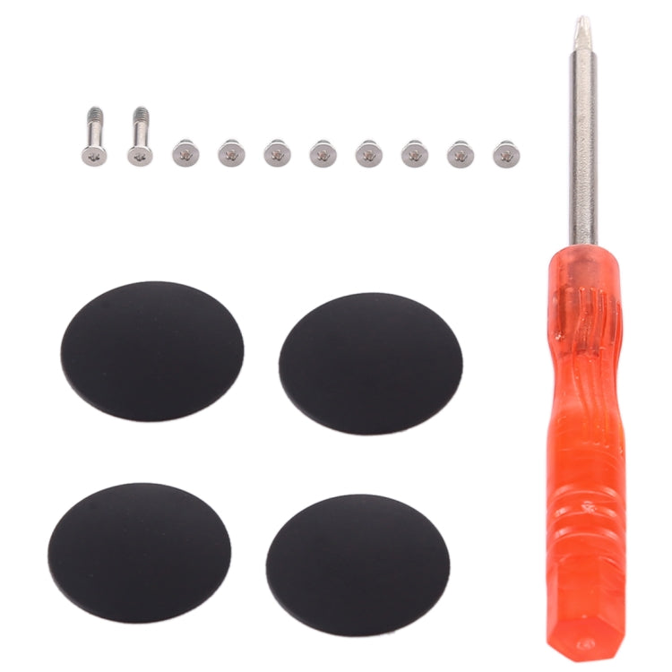 3 in 1/Set Bottom Rubber Cooling Mat + Screws + Screwdriver for Macbook Air 11 inch A1370 A1465 (2010-2018) - Rubber Mats by buy2fix | Online Shopping UK | buy2fix