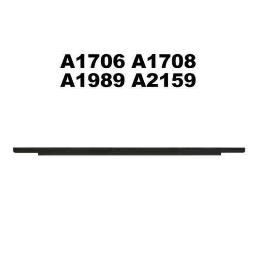 Glass Material LCD Screen Display Front Bezel Logo Cover for MacBook Pro Retina 13 inch A1706 A1708 A1989 A2159(Grey) - LCD Related Parts by buy2fix | Online Shopping UK | buy2fix