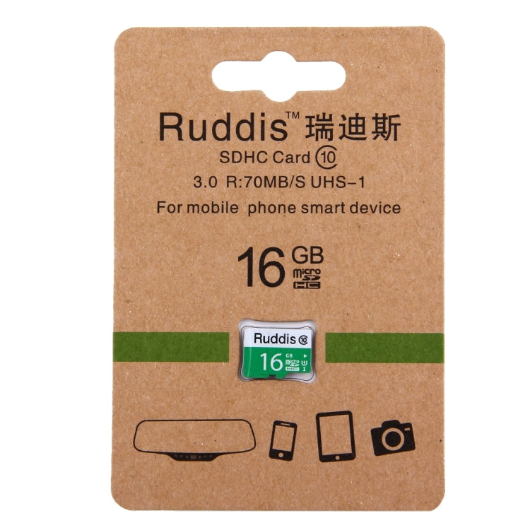 Ruddis 16GB High Speed Class 10 TF/Micro SDXC UHS-1(U1) Memory Card by buy2fix