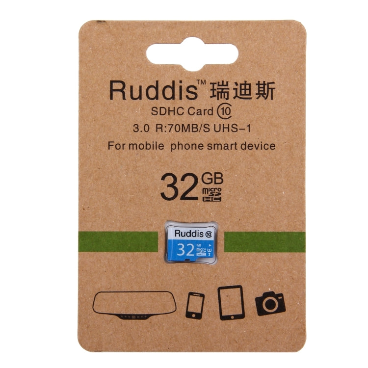 Ruddis 32GB High Speed Class 10 TF/Micro SDXC UHS-1(U1) Memory Card by buy2fix