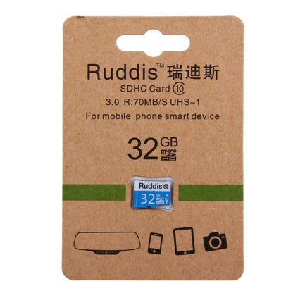 Ruddis 32GB High Speed Class 10 TF/Micro SDXC UHS-1(U1) Memory Card by buy2fix