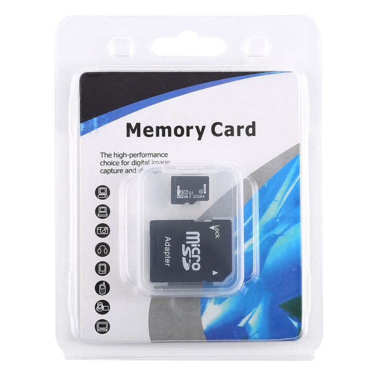 32GB High Speed Class 10 Micro SD(TF) Memory Card from Taiwan (100% Real Capacity) - Micro SD Card by buy2fix | Online Shopping UK | buy2fix