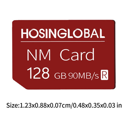 HOSINGLOBAL 90MB/s 128GB NM Card - Micro SD Card by buy2fix | Online Shopping UK | buy2fix