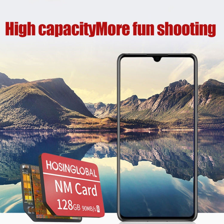 HOSINGLOBAL 90MB/s 128GB NM Card - Micro SD Card by buy2fix | Online Shopping UK | buy2fix