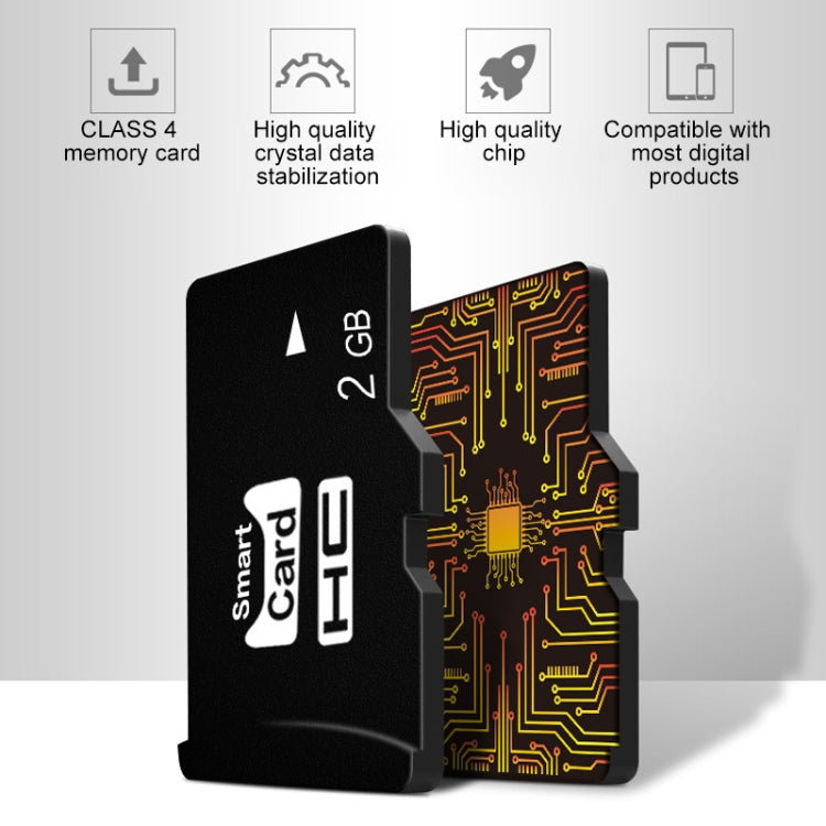 eekoo 2GB CLASS 4 TF(Micro SD) Memory Card - Micro SD Card by eekoo | Online Shopping UK | buy2fix