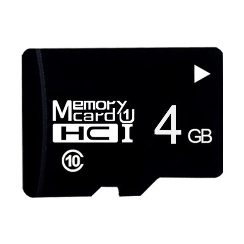 4GB High Speed Class10 Black TF(Micro SD) Memory Card - Micro SD Card by buy2fix | Online Shopping UK | buy2fix