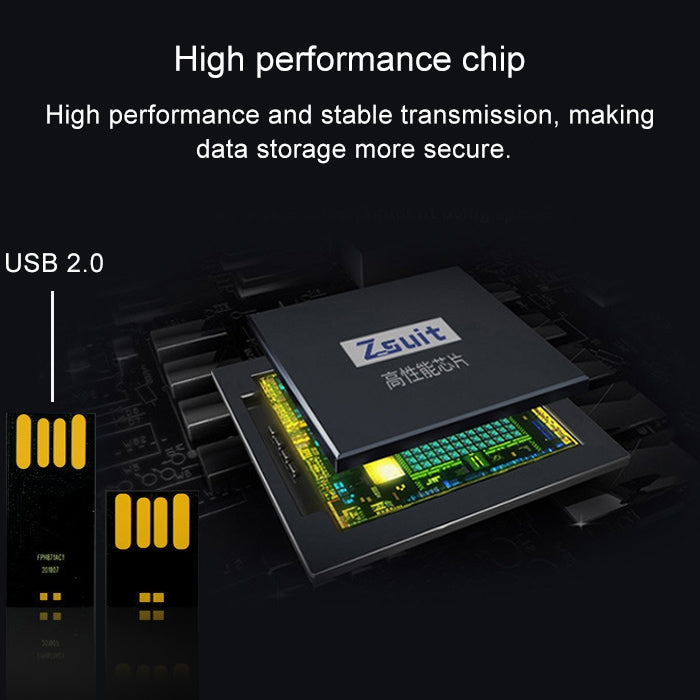 Zsuit 8GB USB 2.0 Mini Metal Ring Shape USB Flash Disk by buy2fix
