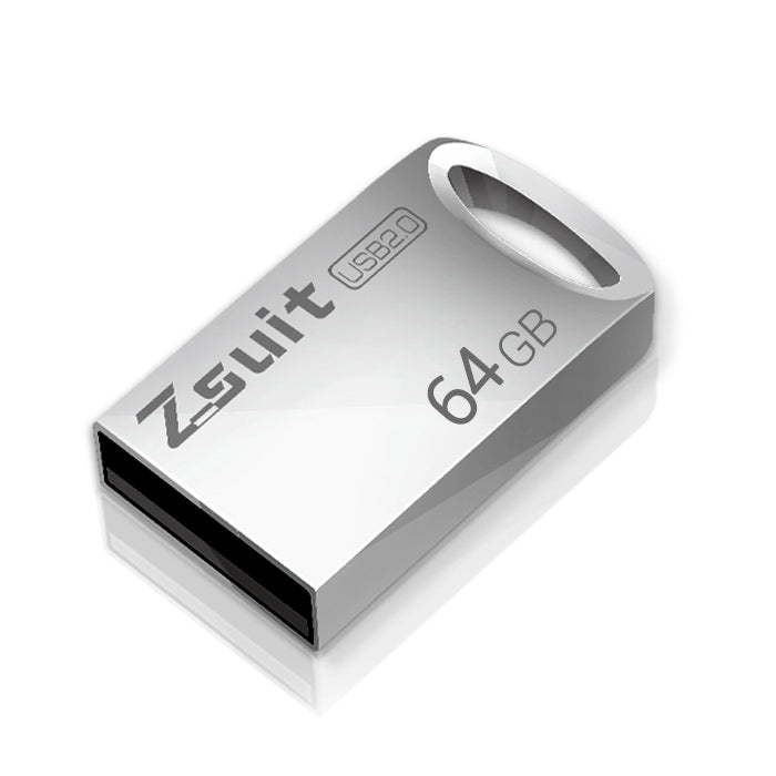 Zsuit 64GB USB 2.0 Mini Metal Ring Shape USB Flash Disk by buy2fix