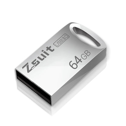 Zsuit 64GB USB 3.0 Mini Metal Ring Shape USB Flash Disk by buy2fix