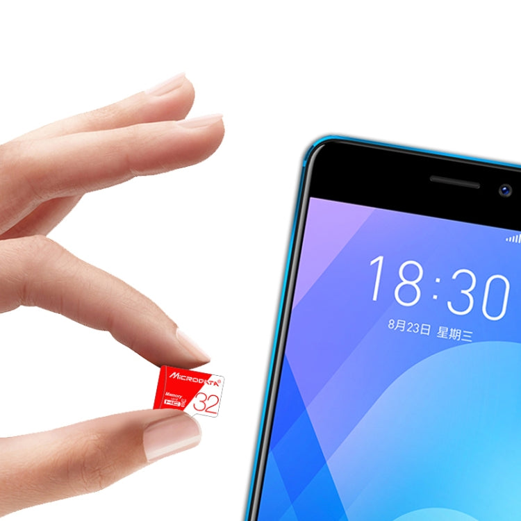MICRODATA 32GB High Speed U1 Red and White TF(Micro SD) Memory Card - Micro SD Card by MiCRODATA | Online Shopping UK | buy2fix