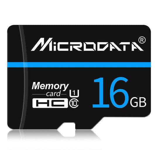 MICRODATA 16GB U1 Blue Line and Black TF Memory Card