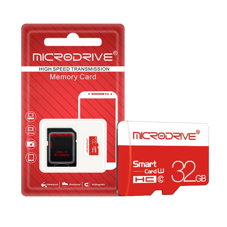 Microdrive 32GB High Speed Class 10 Micro SD(TF) Memory Card - Micro SD Card by buy2fix | Online Shopping UK | buy2fix