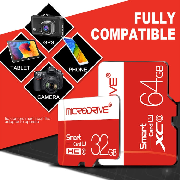 Microdrive 32GB High Speed Class 10 Micro SD(TF) Memory Card - Micro SD Card by buy2fix | Online Shopping UK | buy2fix
