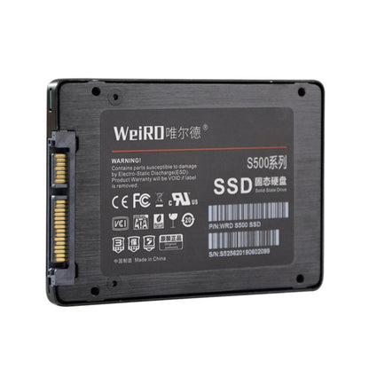 WEIRD S500 256GB 2.5 inch SATA3.0 Solid State Drive for Laptop, Desktop - External Solid State Drives by buy2fix | Online Shopping UK | buy2fix