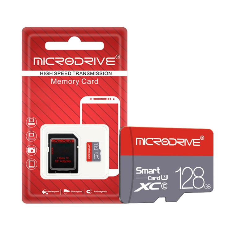 Microdrive 128GB High Speed Class 10 Micro SD(TF) Memory Card - Micro SD Card by buy2fix | Online Shopping UK | buy2fix