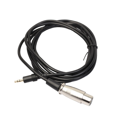 3m 3.5mm Male to XLR Female Microphone Audio Cord Cable - Microphone Audio Cable & Connector by buy2fix | Online Shopping UK | buy2fix