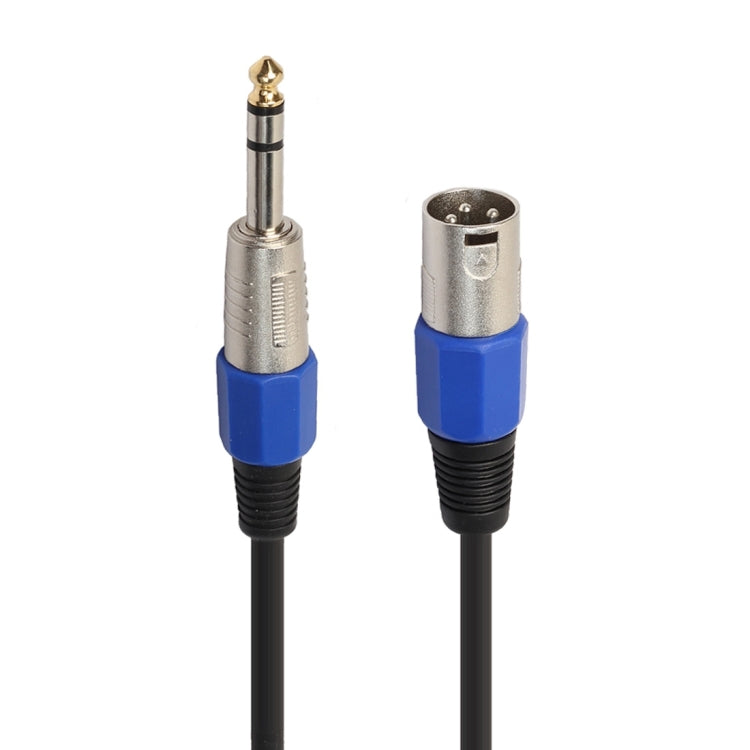 30cm XLR 3-Pin Male to 1/4 inch (6.35mm) XLR Female Plug Stereo Microphone Audio Cord Cable - Microphone Audio Cable & Connector by buy2fix | Online Shopping UK | buy2fix