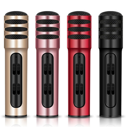 BGN-C7 Condenser Microphone Dual Mobile Phone Karaoke Live Singing Microphone Built-in Sound Card(Black) - Microphone by buy2fix | Online Shopping UK | buy2fix