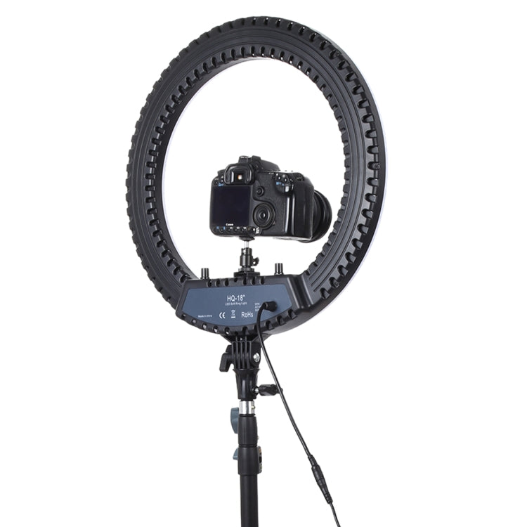 18 inch 55W Two-speed Dimmable Anchor Photography Self-timer LED Ring Fill-in Light with Tripod - Ring Light by buy2fix | Online Shopping UK | buy2fix