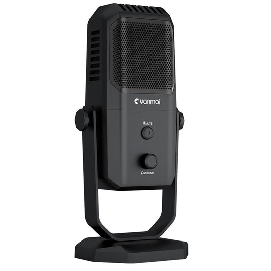 Yanmai SF-900 Multi-function Four Directivity Studio Recording Condenser Microphone with Desktop Stand(Black) - Microphone by Yanmai | Online Shopping UK | buy2fix